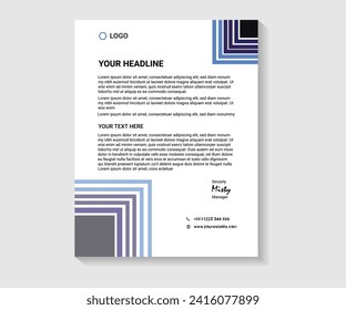 Professional Letter Head design for your company.
