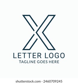  Professional  Letter logo Design template