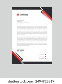 Diseño de membrete de Profesional . diseño de Vector
