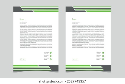 Professional Letterhead design for Your Creative Company.