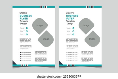 Diseño de membrete de Profesional para su empresa creativa.