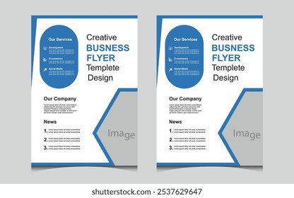 Diseño de membrete de Profesional para su empresa creativa.