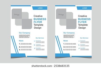 Diseño de membrete de Profesional para su empresa creativa.