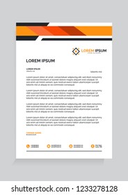 Professional Letterhead Vector