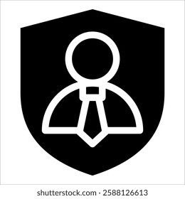 Professional Liability Icon Element For Design
