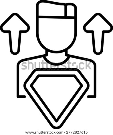 Professional Liability Insurance Illustration vector Icon Design
