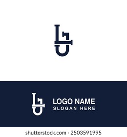 Professional LJ or JL logo icon.