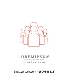 professional logo, can be used on the website and company. Abstract vector logo design template.