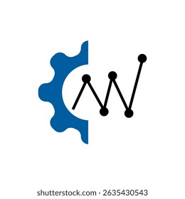 Professional logo for data analysts researchers and business consultants clean modern design for reports