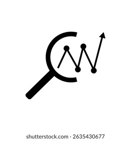 Professional logo for data analysts researchers and business consultants clean modern design for reports