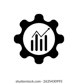 Professional logo for data analysts researchers and business consultants clean modern design for reports