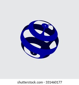 Professional Logo Design Blue Outbox