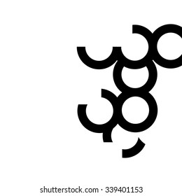 Professional Logo Design Illustration. Black





