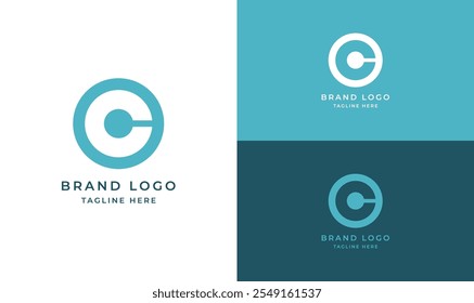 Professional Logo Design with Letter C and Circle – Modern Branding Vector for Business