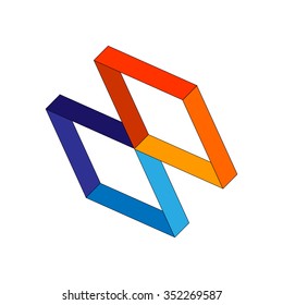 Professional logo design. Orange and blue







