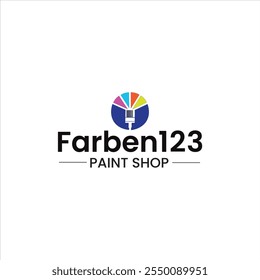 Professional Logo Design for Paint Shop