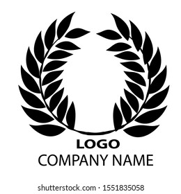 Professional logo design template for company or trademark