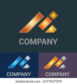 Professional A and I logo design vector file download today