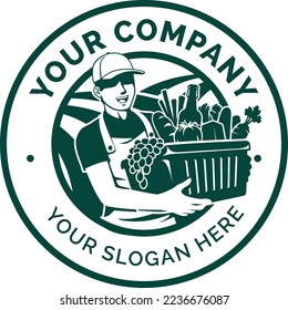 Professional Logo for Food and Logistic Provision Related Companies