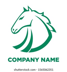 professional logo horse simple and unique