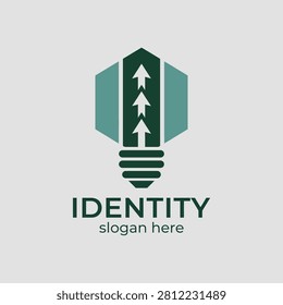 Professional logo for technology startups, consulting firms, and innovative brainpower solutions.