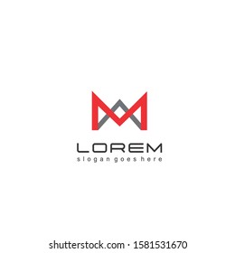 professional logo template combining the letters M and A. crown-shaped logo. eps vector 10.