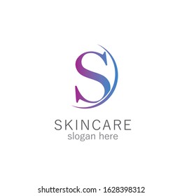 professional logo template. letter s logo, simple logo, beauty, for salon, spa or product brand logos. vector eps 10.