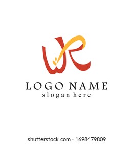 Professional logo templates, K&W typographic letters. can be used for hotel logos, company names, trademarks, etc. vector eps 10.vector eps 10.