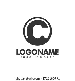 Professional logo templates, letter C and mountain logo design inspirations. nature logo. vector eps 10.