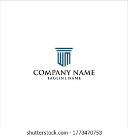 Professional Logo that establish trust for legal, financial, and tax solutions and strategies. This logo is suitable for both financial companies and real estate agencies.