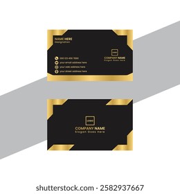 Professional Luxury Business Card Design
