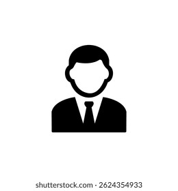 Professional Male Silhouette for Business Identity