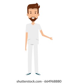 Professional man of health