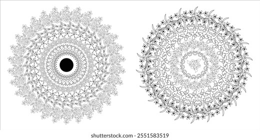 professional mandala social media template