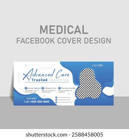 Professional Medical Facebook Cover Template