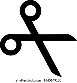 professional medical Scissors. Surgical Instrument, Medical clamp icon. Medical equipment. Isolated scissors icon in the white background - vector