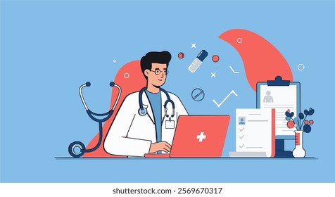 Professional Medical Vector for Branding, Advertising, Websites, Packaging, Posters, Merchandising, Infographics, and Healthcare Designs