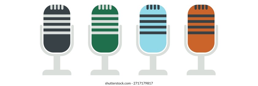 Conjunto de micrófono profesional para difusión y producción de audio