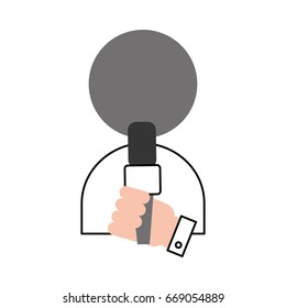 Professional microphone transmit