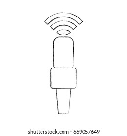 Professional microphone transmit