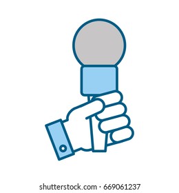 Professional microphone transmit