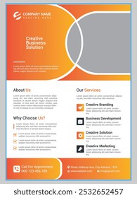 Professional Minimal Corporate Business Invoice and modern Corporate Business with Eye-Catching Flyers Template Design Graphic. Set to print with vector