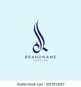 professional and minimal elegant abstract logo