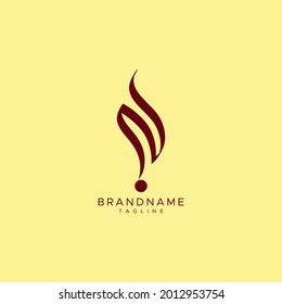 professional and minimal elegant abstract logo