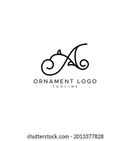 professional and minimal elegant abstract logo