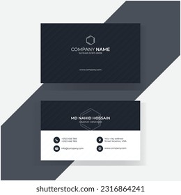 Professional and Minimalist Business Card Design