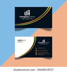 Professional and Minimalist Business Card Design