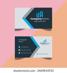 Professional and Minimalist Business Card Design