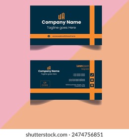 Professional and Minimalist Business Card Design