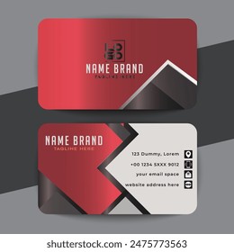 Professional and Minimalist Business Card Design
